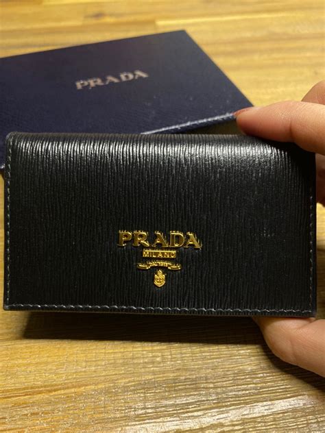 prada card holders|prada card holder wallet.